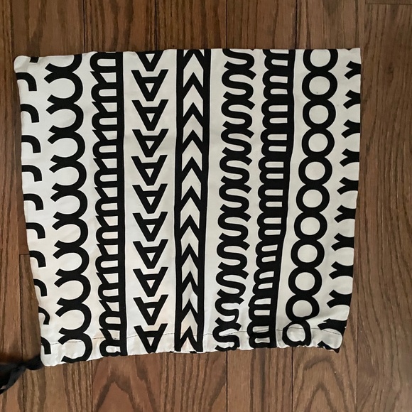 Marc Jacobs Trio (3) Dust Bags Graphic Logo Black and White Unused - Picture 4 of 4